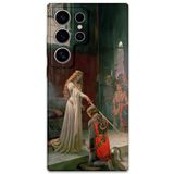 Gramaphone Galaxy S22 Ultra ile Uyumlu Retro Desenli Telefon Kılıfı + Ekran Koruyucu - 5835
