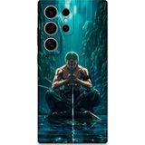 Gramaphone Galaxy S22 Ultra Uyumlu Anime Desenli Telefon Kılıfı + Ekran Koruyucu - 5757