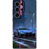 Gramaphone Galaxy S22 Ultra Uyumlu Araba Desenli Telefon Kılıfı + Ekran Koruyucu - 5767