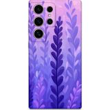 Gramaphone Galaxy S22 Ultra Uyumlu Çiçek Desenli Telefon Kılıfı + Ekran Koruyucu - 5798
