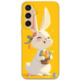Gramaphone Galaxy S23 FE ile Uyumlu Tavşan Desenli Telefon Kılıfı + Ekran Koruyucu - 5807