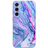 Gramaphone Galaxy S23 Fe Uyumlu Mermer Desenli Telefon Kılıfı + Ekran Koruyucu - 5816
