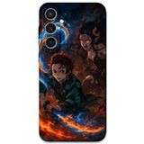 Gramaphone Galaxy S23 Plus ile Uyumlu Anime Desenli Telefon Kılıfı + Ekran Koruyucu - 5745
