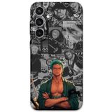 Gramaphone Galaxy S23 Plus ile Uyumlu Anime Desenli Telefon Kılıfı + Ekran Koruyucu - 5756