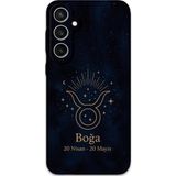 Gramaphone Galaxy S23 Plus Uyumlu Boğa Burcu Desenli Telefon Kılıfı + Ekran Koruyucu - 5769