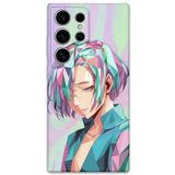 Gramaphone Galaxy S23 Ultra ile Uyumlu Anime Desenli Telefon Kılıfı + Ekran Koruyucu - 5743