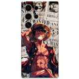 Gramaphone Galaxy S23 Ultra ile Uyumlu Anime Desenli Telefon Kılıfı + Ekran Koruyucu - 5754