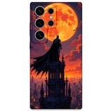 Gramaphone Galaxy S23 Ultra ile Uyumlu Batman Desenli Telefon Kılıfı + Ekran Koruyucu - 5829