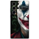 Gramaphone Galaxy S23 Ultra ile Uyumlu Joker Desenli Telefon Kılıfı + Ekran Koruyucu - 5827