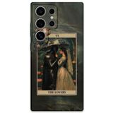 Gramaphone Galaxy S23 Ultra ile Uyumlu Retro Desenli Telefon Kılıfı + Ekran Koruyucu - 5846
