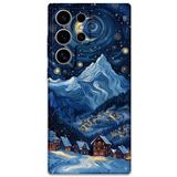 Gramaphone Galaxy S23 Ultra ile Uyumlu Uzay Desenli Telefon Kılıfı + Ekran Koruyucu - 5857