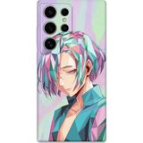 Gramaphone Galaxy S23 Ultra Uyumlu Anime Desenli Telefon Kılıfı + Ekran Koruyucu - 5743
