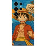Gramaphone Galaxy S23 Ultra Uyumlu Anime Desenli Telefon Kılıfı + Ekran Koruyucu - 5753
