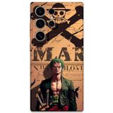 Gramaphone Galaxy S23 Ultra Uyumlu Anime Desenli Telefon Kılıfı + Ekran Koruyucu - 5755