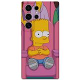 Gramaphone Galaxy S23 Ultra Uyumlu Çizgi Film Desenli Telefon Kılıfı + Ekran Koruyucu - 5820