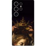Gramaphone Galaxy S23 Ultra Uyumlu Retro Desenli Telefon Kılıfı + Ekran Koruyucu - 5833