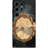 Gramaphone Galaxy S23 Ultra Uyumlu Retro Desenli Telefon Kılıfı + Ekran Koruyucu - 5836