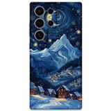 Gramaphone Galaxy S23 Ultra Uyumlu Uzay Desenli Telefon Kılıfı + Ekran Koruyucu - 5857