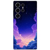 Gramaphone Galaxy S23 Ultra Uyumlu Uzay Desenli Telefon Kılıfı + Ekran Koruyucu - 5867