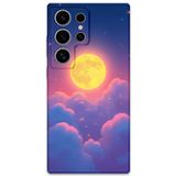 Gramaphone Galaxy S23 Ultra Uyumlu Uzay Desenli Telefon Kılıfı + Ekran Koruyucu - 5869