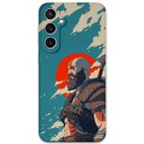 Gramaphone Galaxy S23 Uyumlu Kratos Desenli Telefon Kılıfı + Ekran Koruyucu - 5824