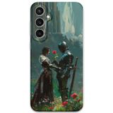 Gramaphone Galaxy S23 Uyumlu Retro Desenli Telefon Kılıfı + Ekran Koruyucu - 5839
