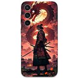 Gramaphone Galaxy S24 Plus ile Uyumlu Anime Desenli Telefon Kılıfı + Ekran Koruyucu - 5751