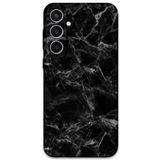 Gramaphone Galaxy S24 Plus ile Uyumlu Mermer Desenli Telefon Kılıfı + Ekran Koruyucu - 5815