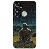 Gramaphone Galaxy S24 Plus ile Uyumlu Retro Desenli Telefon Kılıfı + Ekran Koruyucu - 5844