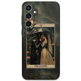 Gramaphone Galaxy S24 Plus ile Uyumlu Retro Desenli Telefon Kılıfı + Ekran Koruyucu - 5846