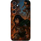 Gramaphone Galaxy S24 Plus Uyumlu Anime Desenli Telefon Kılıfı + Ekran Koruyucu - 5744
