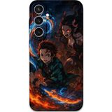 Gramaphone Galaxy S24 Plus Uyumlu Anime Desenli Telefon Kılıfı + Ekran Koruyucu - 5745
