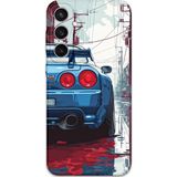 Gramaphone Galaxy S24 Plus Uyumlu Araba Desenli Telefon Kılıfı + Ekran Koruyucu - 5761