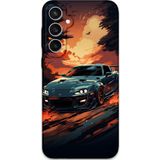 Gramaphone Galaxy S24 Plus Uyumlu Araba Desenli Telefon Kılıfı + Ekran Koruyucu - 5766