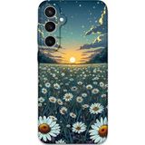 Gramaphone Galaxy S24 Plus Uyumlu Çiçek Desenli Telefon Kılıfı + Ekran Koruyucu - 5792
