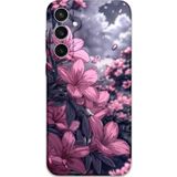 Gramaphone Galaxy S24 Plus Uyumlu Çiçek Desenli Telefon Kılıfı + Ekran Koruyucu - 5796