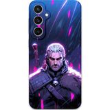 Gramaphone Galaxy S24 Plus Uyumlu Geralt Desenli Telefon Kılıfı + Ekran Koruyucu - 5826