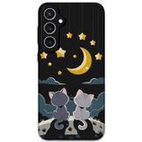 Gramaphone Galaxy S24 Plus Uyumlu Kedi Desenli Telefon Kılıfı + Ekran Koruyucu - 5809