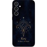 Gramaphone Galaxy S24 Plus Uyumlu Koç Burcu Desenli Telefon Kılıfı + Ekran Koruyucu - 5768