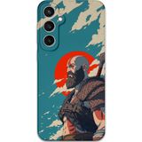 Gramaphone Galaxy S24 Plus Uyumlu Kratos Desenli Telefon Kılıfı + Ekran Koruyucu - 5824