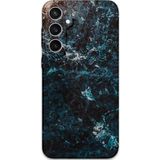 Gramaphone Galaxy S24 Plus Uyumlu Mermer Desenli Telefon Kılıfı + Ekran Koruyucu - 5819