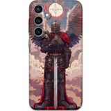 Gramaphone Galaxy S24 Plus Uyumlu Retro Desenli Telefon Kılıfı + Ekran Koruyucu - 5837