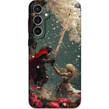 Gramaphone Galaxy S24 Plus Uyumlu Retro Desenli Telefon Kılıfı + Ekran Koruyucu - 5838