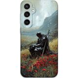 Gramaphone Galaxy S24 Plus Uyumlu Retro Desenli Telefon Kılıfı + Ekran Koruyucu - 5840