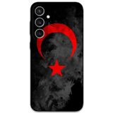 Gramaphone Galaxy S24 Plus Uyumlu Türk Bayrağı Desenli Telefon Kılıfı + Ekran Koruyucu - 5852