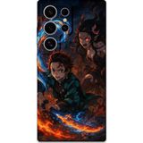 Gramaphone Galaxy S24 Ultra Uyumlu Anime Desenli Telefon Kılıfı + Ekran Koruyucu - 5745