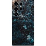 Gramaphone Galaxy S24 Ultra Uyumlu Mermer Desenli Telefon Kılıfı + Ekran Koruyucu - 5819
