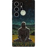 Gramaphone Galaxy S24 Ultra Uyumlu Retro Desenli Telefon Kılıfı + Ekran Koruyucu - 5844