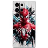 Gramaphone Galaxy S24 Ultra Uyumlu Spiderman Desenli Telefon Kılıfı + Ekran Koruyucu - 5831