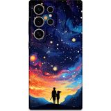Gramaphone Galaxy S24 Ultra Uyumlu Uzay Desenli Telefon Kılıfı + Ekran Koruyucu - 5863